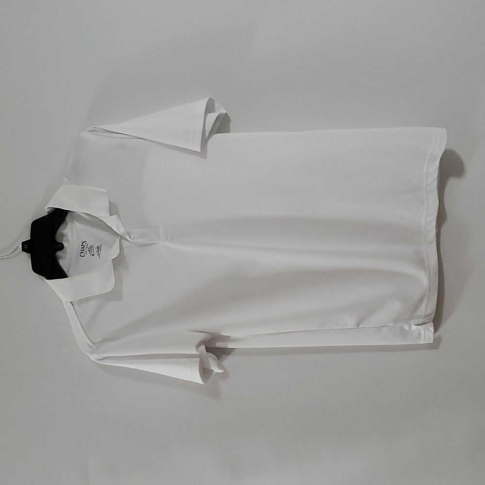 Chaps Boys White Polo Shirt Size Ex Large NWOT